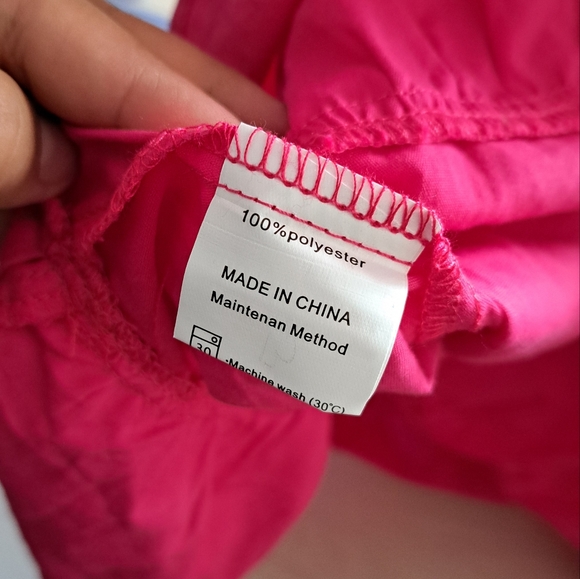 ANRABESS Hot pink Size XL Women's Dress - Picture 6 of 6